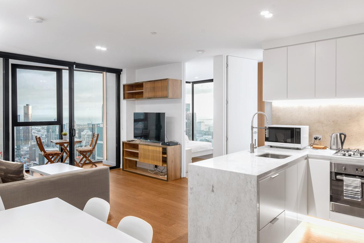 Light Tower Apartment Melbourne Exteriör bild